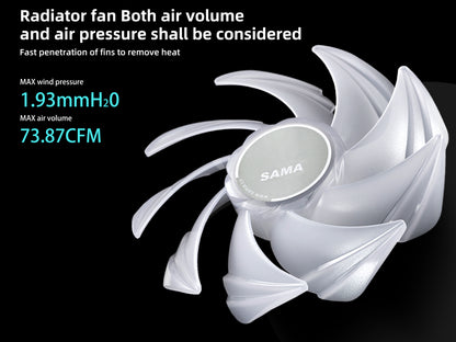 SAMA SC321 CPU Air Cooler